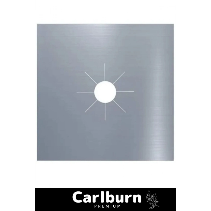 Premium Seri Yağ Kir Koruyucu İz Bırakmaz Kolay Temizlenir Ocak Koruyucu Alüminyum Ped Seti 10 Adet