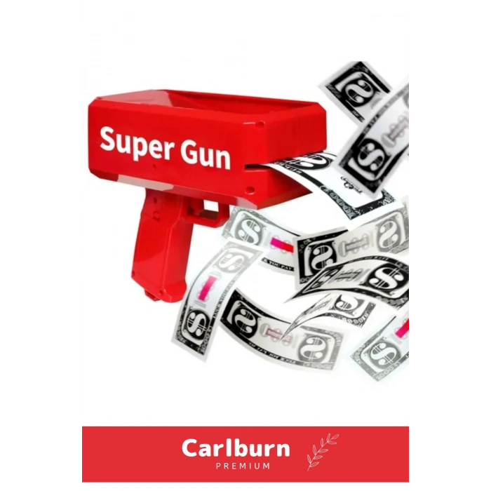 Özel Üretim Pilli Yüksek Kaliteli Abs Plastik El İlanı Kartvizit Kupon Para Saçma Tabancası