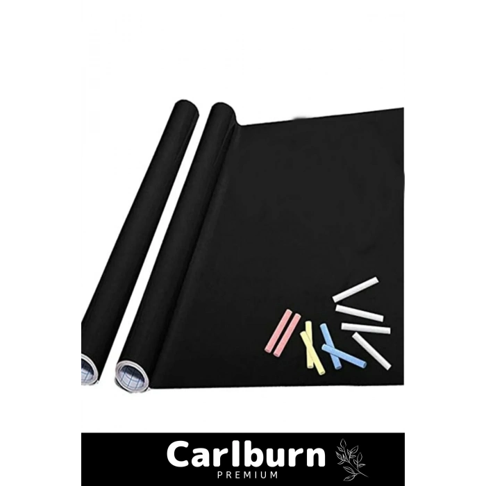 Özel Üretim Büyük Boy Kendinden Yapışkanlı Yaz Sil Rulo Yapışkanlı Kara Tahta Sticker Blackboard