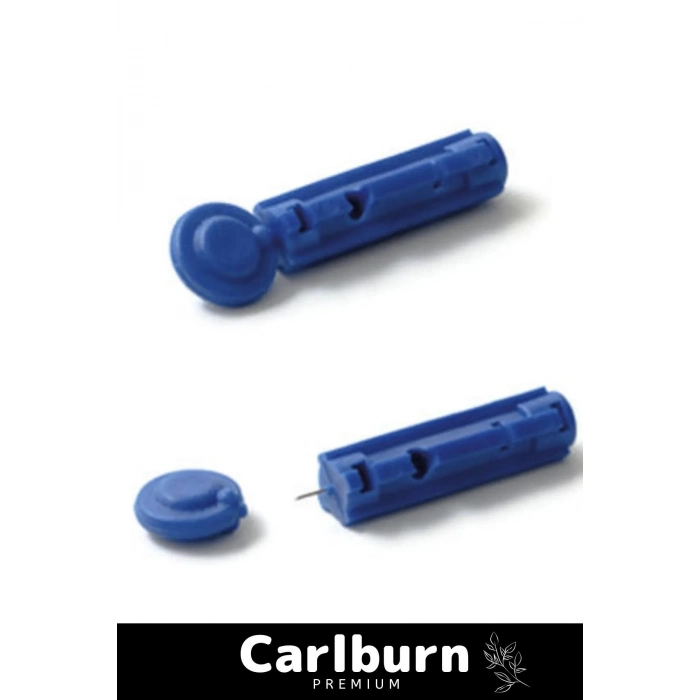 Profesyonel Özel Tüm Kalemlerle Uyumlu Şeker Parmak Delme Hacamat 100 Adet Kalem İğnesi - 2 Kutu