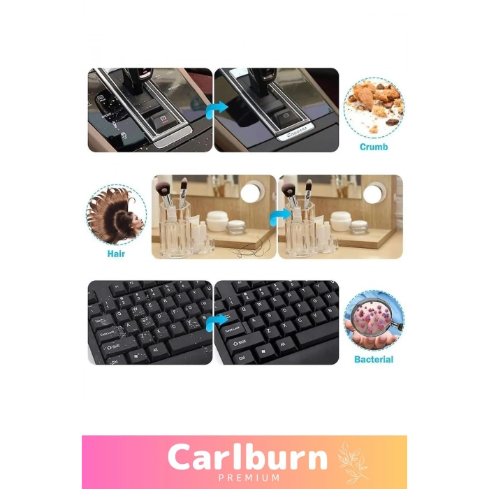 Premium Seri İz Bırakmaz Araba Klavye Klima Telefon Kumanda Toz Alma Oto Temizleme Jeli Hamuru