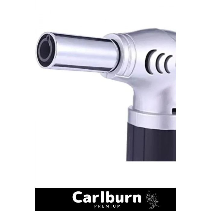 1300 Derece Sıcaklık Veren Tatlı Lehim Mangal Ateş Kömür Kamp Kutulu Doldurulabilir Pürmüz Çakmak