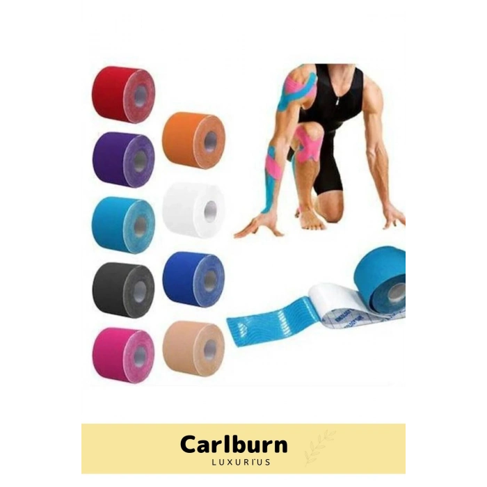 Hızlı Etkili Büyük Boy Kas Eklem Bel Bacak Kol Boyun Sırt Omuz Karın Kalça Ağrı Isıı Bandı 5cm X 5m