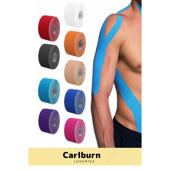 Hızlı Etkili Büyük Boy Kas Eklem Bel Bacak Kol Boyun Sırt Omuz Karın Kalça Ağrı Isıı Bandı 5cm X 5m