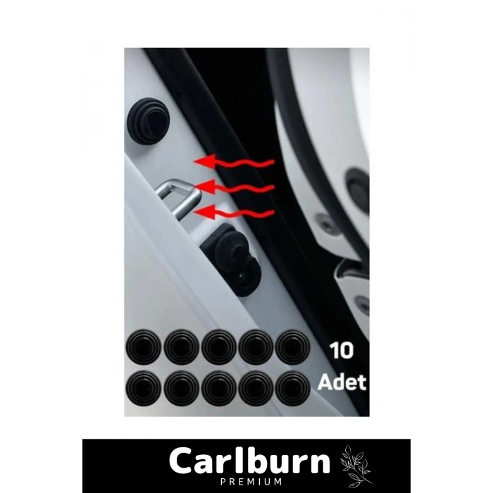 Özel Üretim Yüksek Kaliteli Tutkal Araba Araç Bagaj Kapısı Darbe Ses Emici Pad Seti 30 Adet