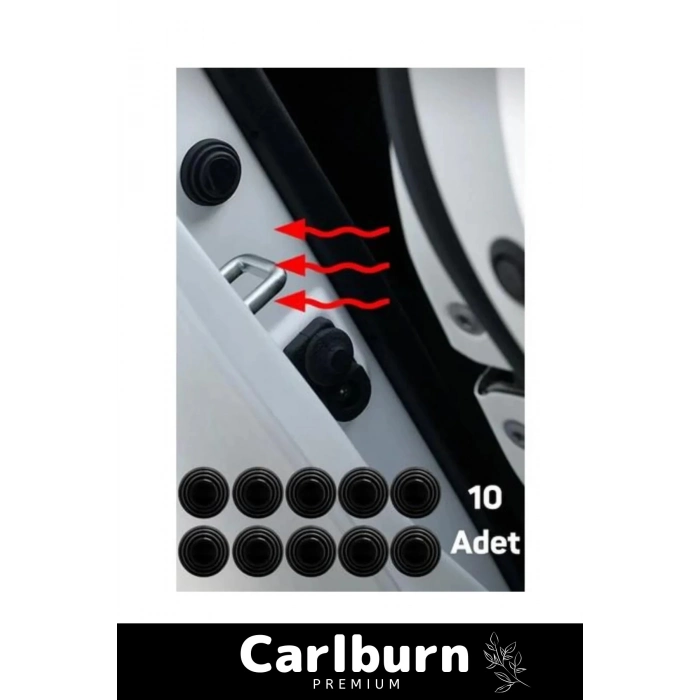 Özel Üretim Yüksek Kaliteli Tutkal Araba Araç Bagaj Kapısı Darbe Ses Emici Pad Seti 50 Adet