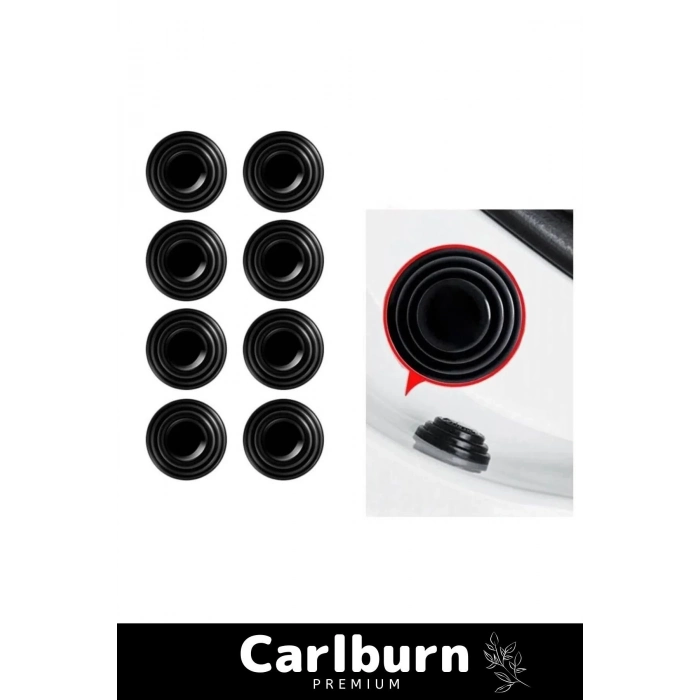 Özel Üretim Yüksek Kaliteli Tutkal Araba Araç Bagaj Kapısı Darbe Ses Emici Pad Seti 10 Adet