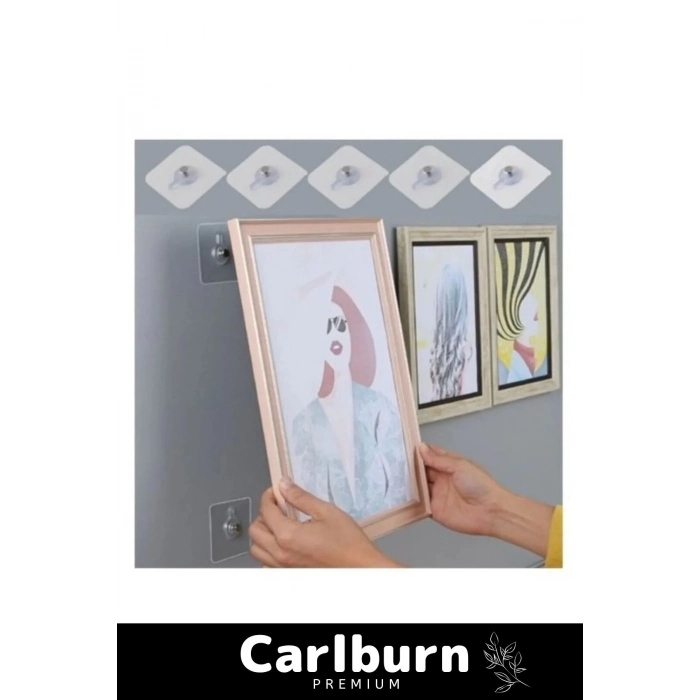 Özel Üretim Süper Güçlü Yapışkan Kanca İz Bırakmaz Paslanmaz Çelik Ultra Güçlü Vantuzlu Askı 4 Adet