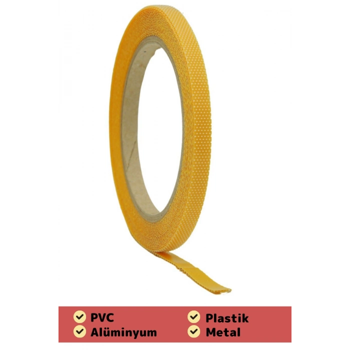 Süper Güçlü İz Bırakmayan Kendinden Yapışkanlık Ahşap A Kalite Sineklik Yedek Cırt Bant 4mt - 2 Adet