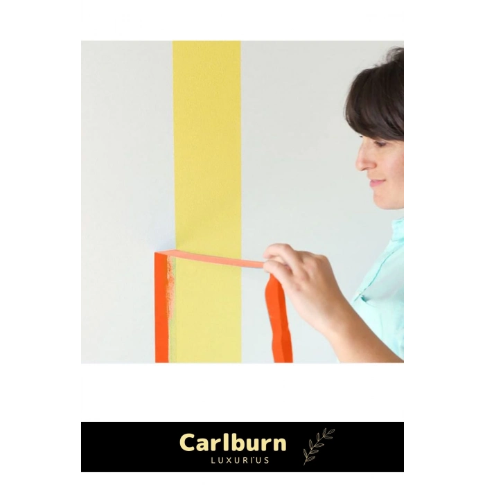 Isıya Dayanıklı Krep Kağıt Kolay Sökülebilen Kağıt 25mt Maskeleme Boya Badana Bandı - 2 Adet