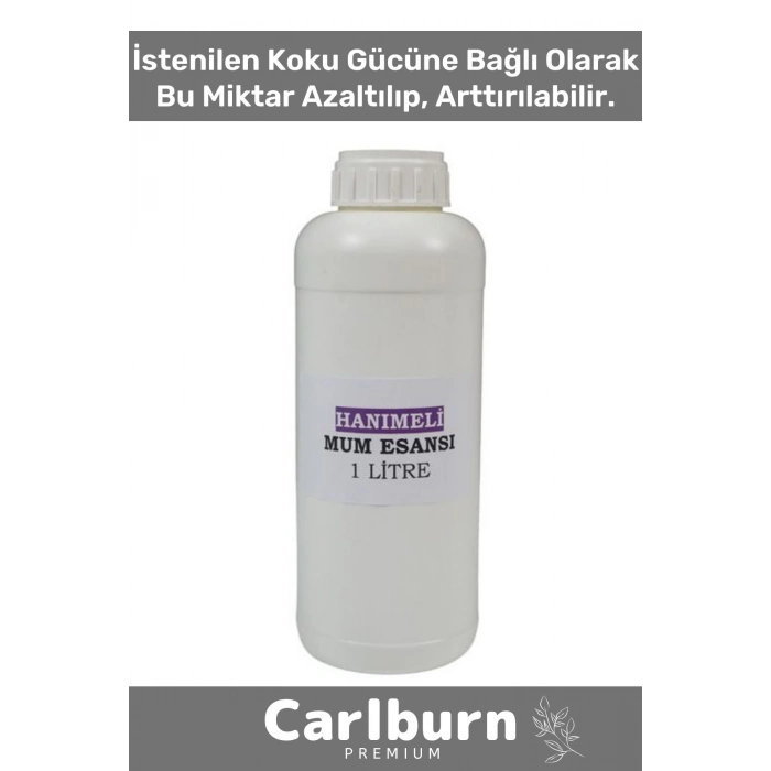 Özel Üretim Kalıcı Yoğun Yağ Bazlı Tüm Ürünlerle Kullanıma Uygun Hamam Hanımeli Mum Esansı 2 LT