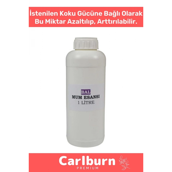 Özel Üretim Kalıcı Yoğun Kaliteli Yağ Bazlı Tüm Ürünlerle Kullanıma Uygun Bal Mum Esansı 3 LT