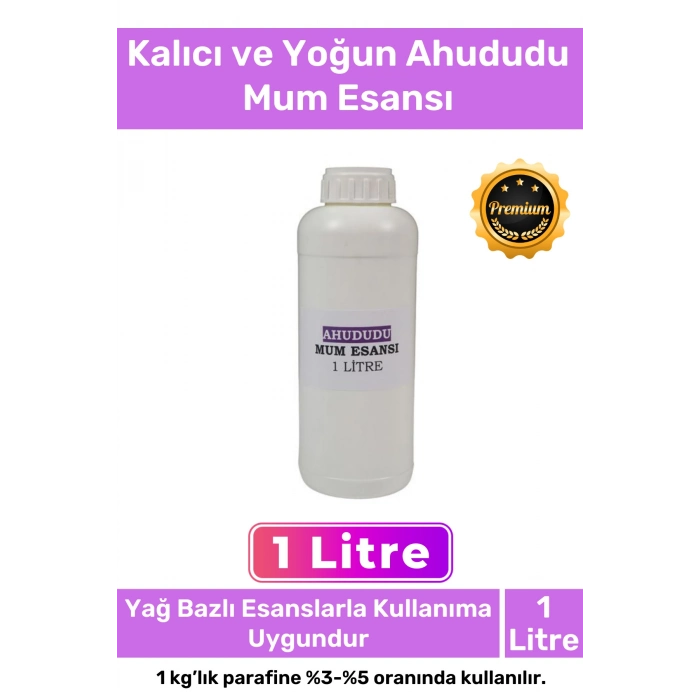 Özel Üretim Kalıcı Yoğun Kaliteli Yağ Bazlı Tüm Ürünlerle Kullanıma Uygun Ahududu Mum Esansı 1 LT