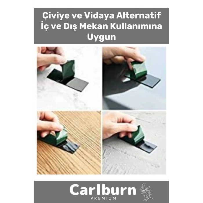 Süper Güçlü İz Bırakmayan Elastik Yapılı Çift Taraflı 48mm - 10 Metre Akrilik Köpük Bant - 2 Adet