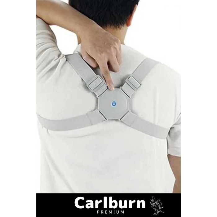 Deluxe Seri Şarjlı En Çok Tercin Edilen Sensörlü Ayarlanabilir Titreşimli Dik Duruş Korsesi