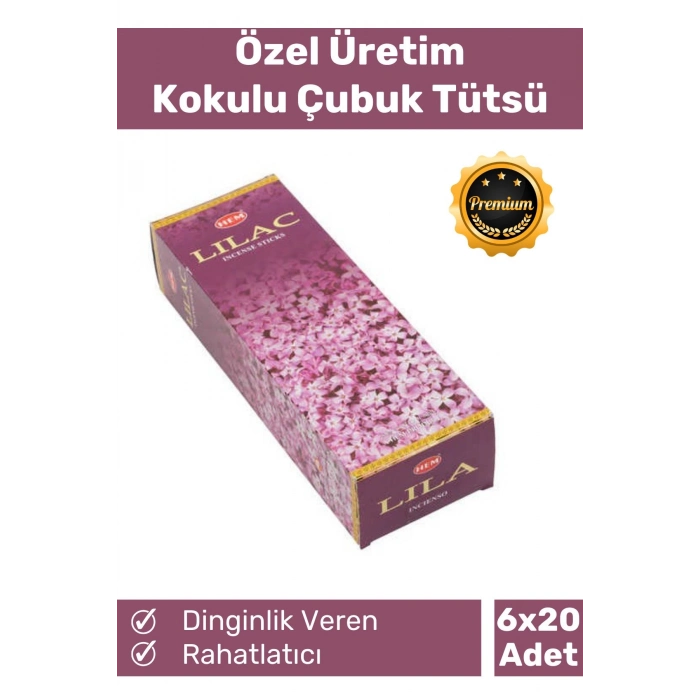 Özel Üretim Dinginlik Veren Meditasyon Çakra Enerji Rahatlatıcı Kokulu Çubuk Tütsü 6 x 20 Adet