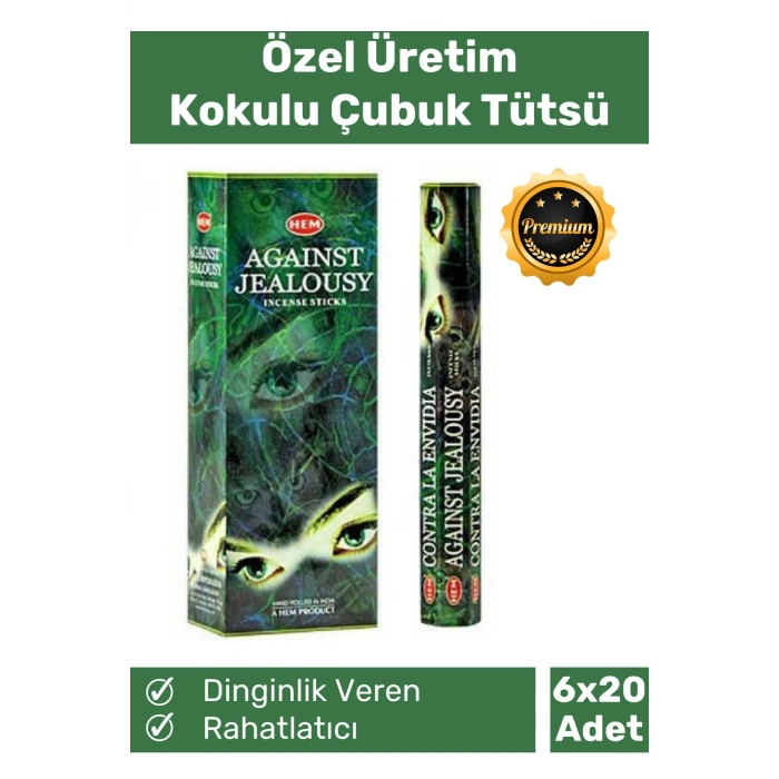 Özel Üretim Dinginlik Veren Meditasyon Çakra Enerji Rahatlatıcı Kokulu Çubuk Tütsü 6 x 20 Adet