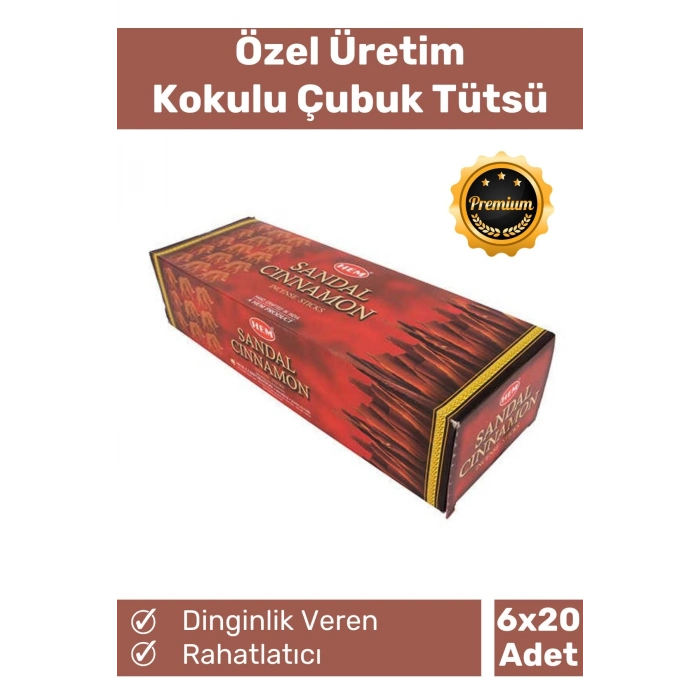 Özel Üretim Dinginlik Veren Meditasyon Çakra Enerji Rahatlatıcı Kokulu Çubuk Tütsü 6 x 20 Adet