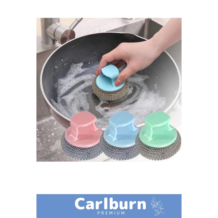 Özel Üretim Pratik Dayanıklı Paslanmaz Çelikten Üretilmiş Çok Tutacaklı Top Bulaşık Teli