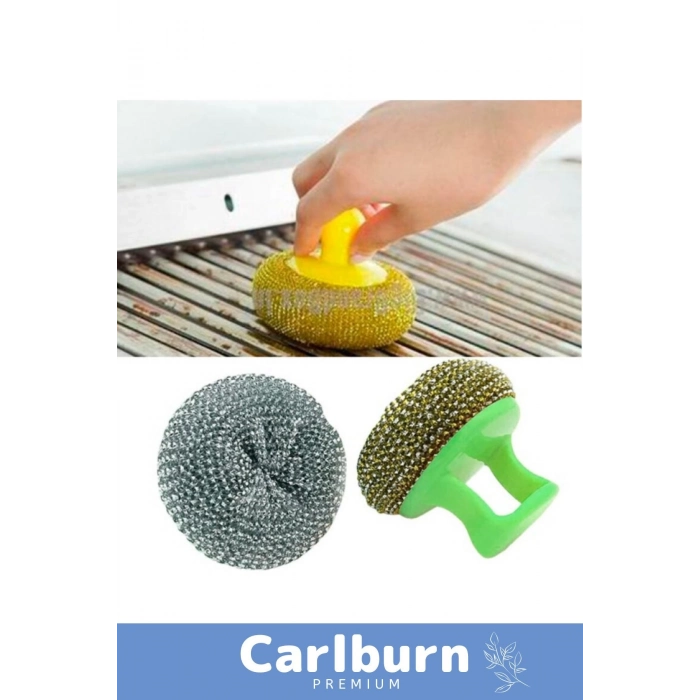 Özel Üretim Pratik Dayanıklı Paslanmaz Çelikten Üretilmiş Çok Tutacaklı Top Bulaşık Teli