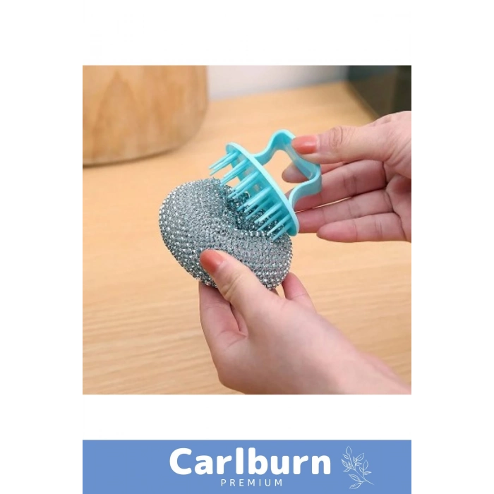 Özel Üretim Pratik Dayanıklı Paslanmaz Çelikten Üretilmiş Çok Tutacaklı Top Bulaşık Teli