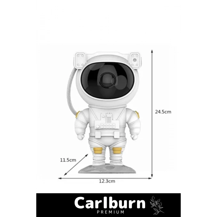 Özel Üretim Zamanlayıcı Uzaktan Kumandalı Pilli Yıldız Samanyolu Astronot Galaksi Projeksiyon Lamba