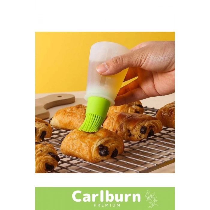 Premium Seri Dayanıklı Uzun Ömürlü Damlatılabilir Sürülebilir Silikon Ucu Fırçalı Yağdanlık