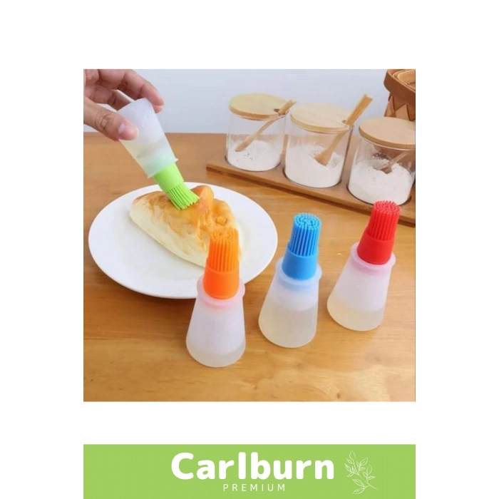 Premium Seri Dayanıklı Uzun Ömürlü Damlatılabilir Sürülebilir Silikon Ucu Fırçalı Yağdanlık