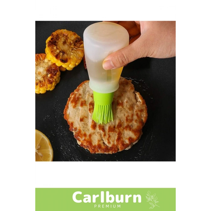 Premium Seri Dayanıklı Uzun Ömürlü Damlatılabilir Sürülebilir Silikon Ucu Fırçalı Yağdanlık