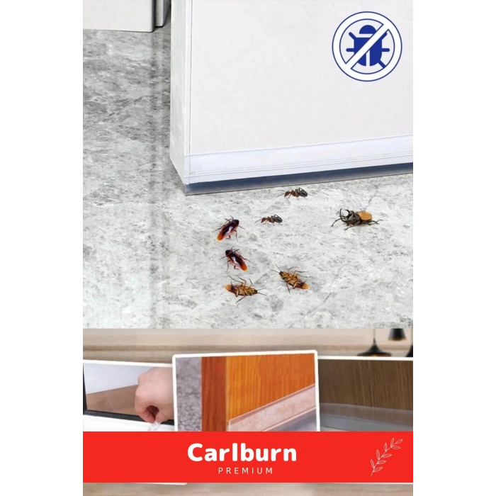 Rüzgar Kesici Ses Böcek Toz Önleyici Yalıtım Kapı Pencere Isı Izolasyon Şeffaf Şerit Bant 5mt 1 Adet