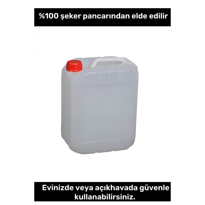 Özel Üretim %100 Doğal Saf Temiz Çevre Dostu Sıvı Koku Yapmayan Bioethanol Şömine Yakıtı 10 Litre