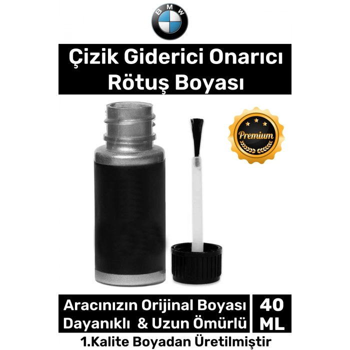 Özel Üretim Suya Dayanıklı Bmw Marka Uyumlu Çizik Taş Izi Giderici Onarıcı 40ml Oto Rötuş Boyası