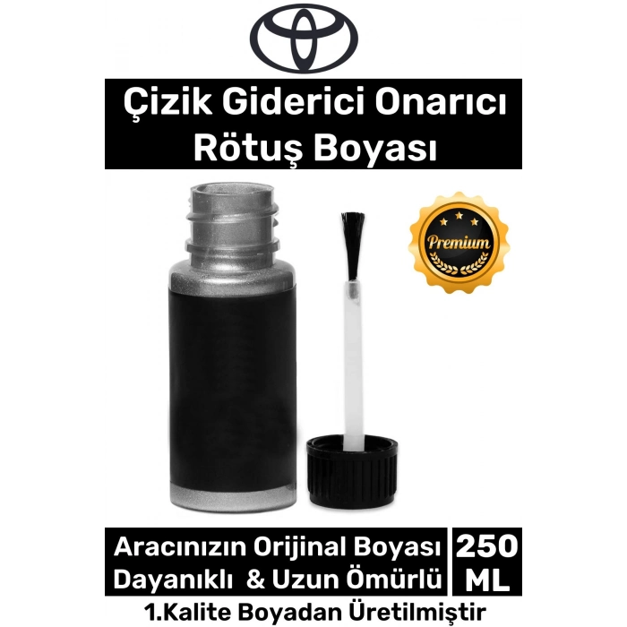 Özel Üretim Suya Dayanıklı Toyota Marka Uyumlu Çizik Taş Izi Giderici Onarıcı 250ml Oto Rötuş Boya