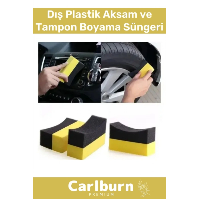 Premium Seri Özel Üretim Ayna Çıta Araç Göğsü Oto Lastik Plastik Tampon Parlatma Süngeri