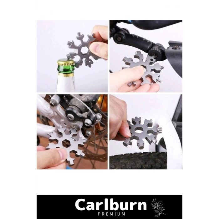 Özel Üretim Paslanmaz Çelik Çok Fonksiyonlu Alyan Tornavida Takımı Anahtarlık Konserve Açıcı