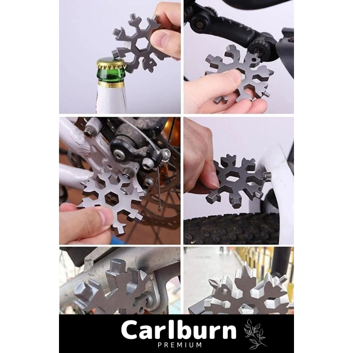 Özel Üretim Paslanmaz Çelik Çok Fonksiyonlu Alyan Tornavida Takımı Anahtarlık Konserve Açıcı