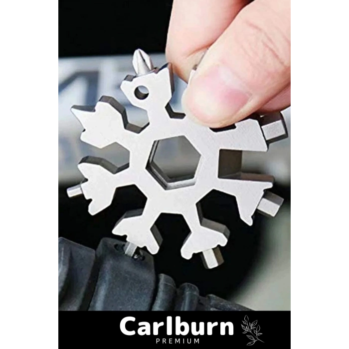 Özel Üretim Paslanmaz Çelik Çok Fonksiyonlu Alyan Tornavida Takımı Anahtarlık Konserve Açıcı