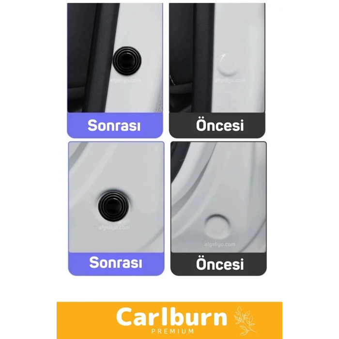 Premium Seri Yüksek Kaliteli Dayanıklı Çarpma Aşınma Engelleyici Araba Kapısı Darbe Emici Pad Seti