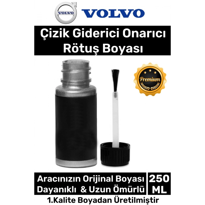 Özel Üretim Suya Dayanıklı Volvo Marka Uyumlu Çizik Taş Izi Giderici Onarıcı 250ml Oto Rötuş Boyası