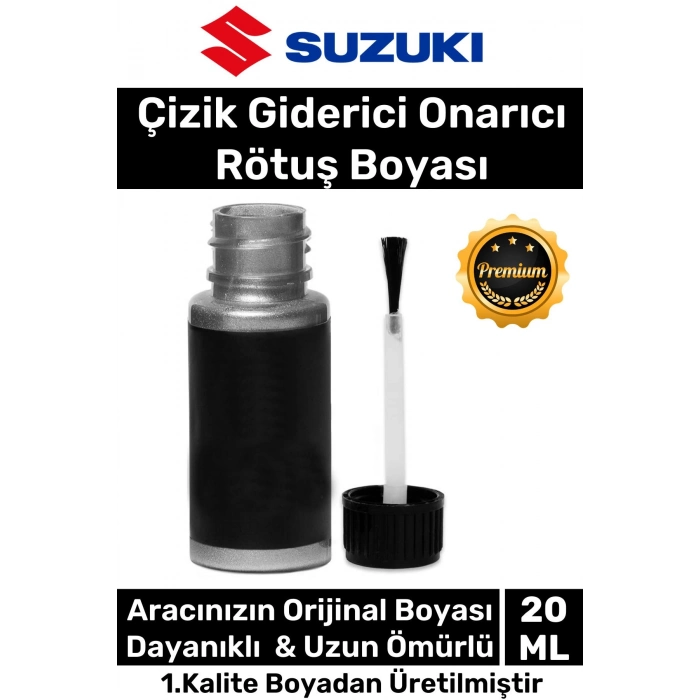 Özel Üretim Suya Dayanıklı Suzuki Marka Uyumlu Çizik Taş Izi Giderici Onarıcı 20ml Oto Rötuş Boyası