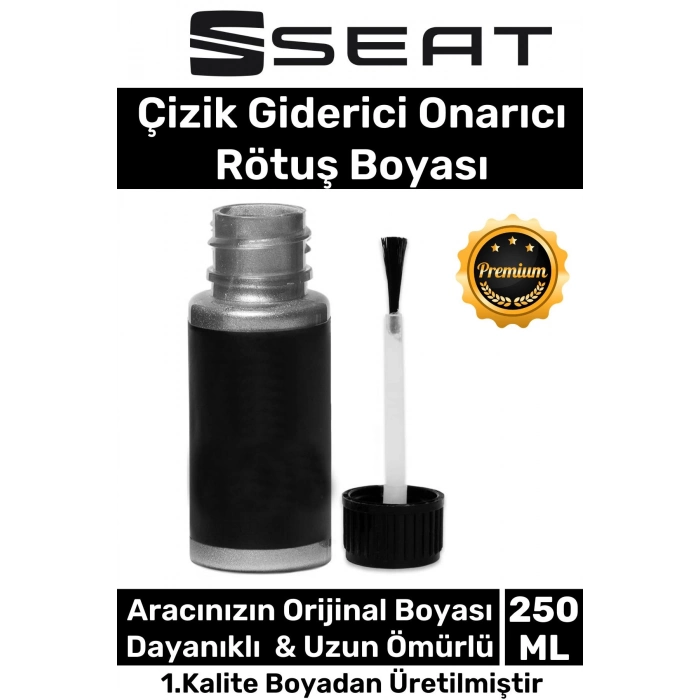 Özel Üretim Suya Dayanıklı Seat Marka Uyumlu Çizik Taş Izi Giderici Onarıcı 250ml Oto Rötuş Boyası
