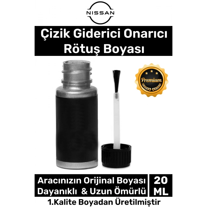 Özel Üretim Suya Dayanıklı Nissan Marka Uyumlu Çizik Taş Izi Giderici Onarıcı 20ml Oto Rötuş Boyası