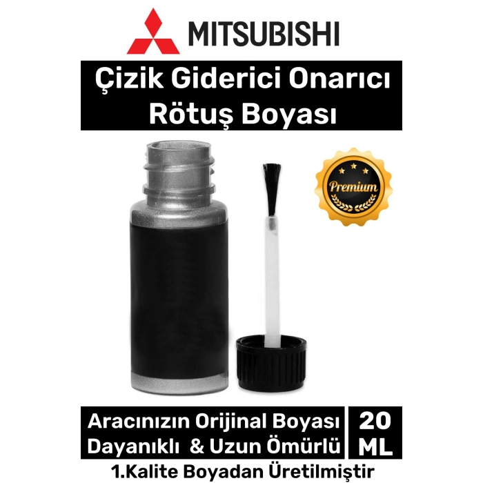 Özel Suya Dayanıklı Mitsubishi Marka Uyumlu Çizik Taş Izi Giderici Onarıcı 20ml Oto Rötuş Boyası