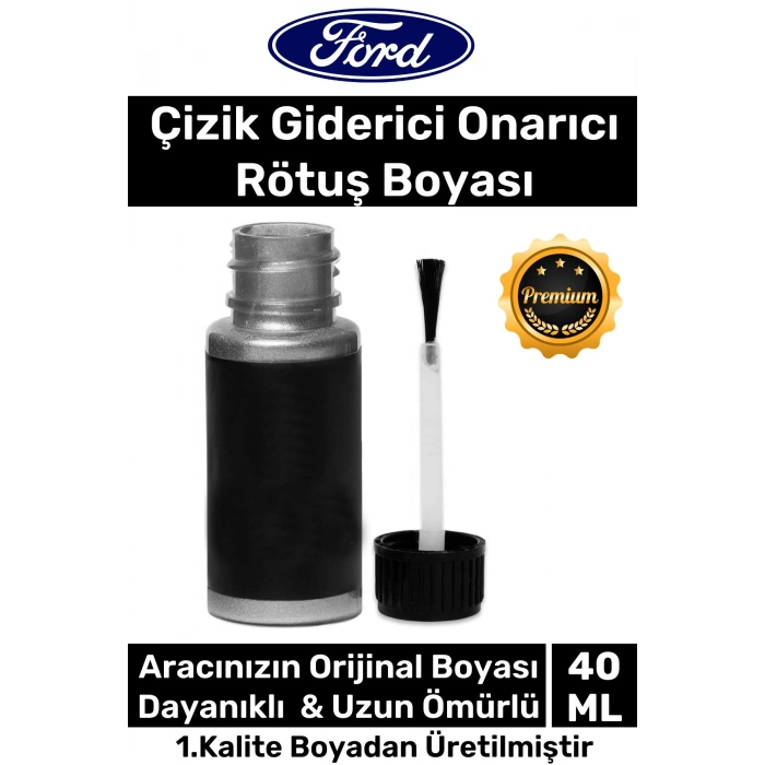 Özel Üretim Suya Dayanıklı Ford Marka Uyumlu Çizik Taş Izi Giderici Onarıcı 40ml Oto Rötuş Boya