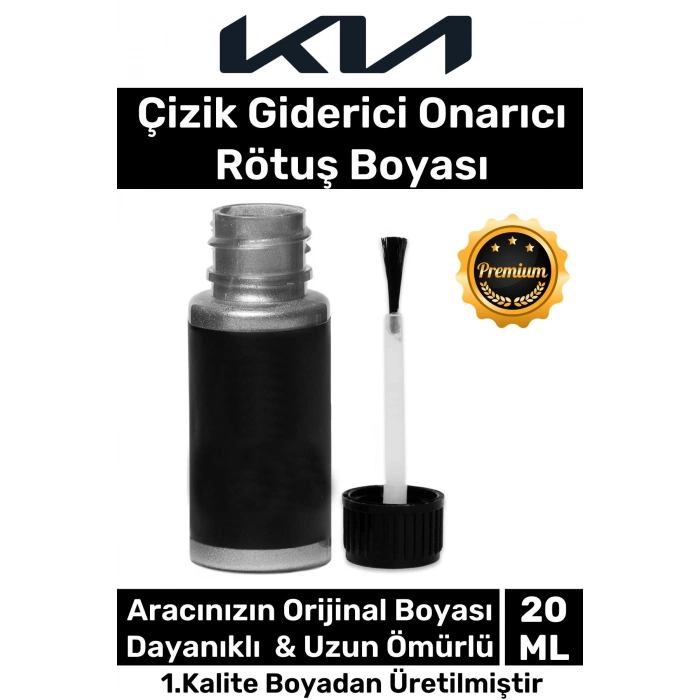 Özel Üretim Suya Dayanıklı Kia Marka Uyumlu Çizik Taş Izi Giderici Onarıcı 20ml Oto Rötuş Boyası