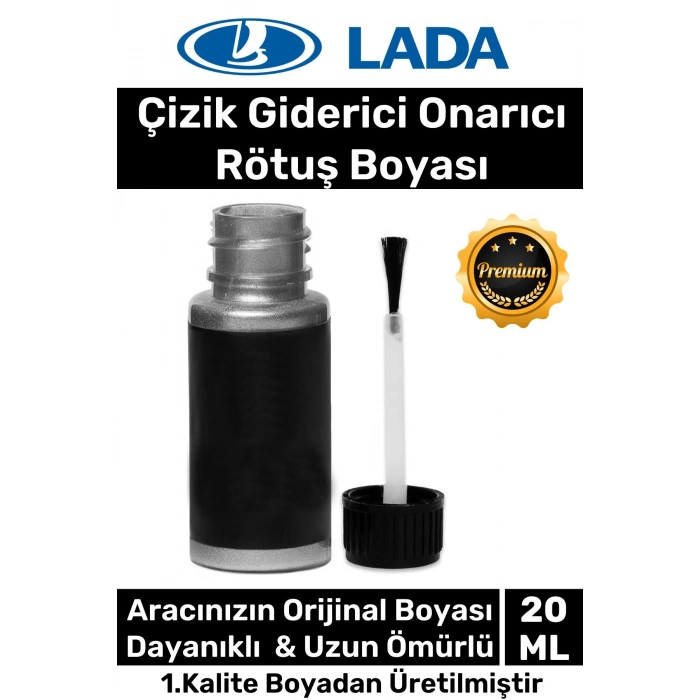 Özel Üretim Suya Dayanıklı Lada Marka Uyumlu Çizik Taş Izi Giderici Onarıcı 20ml Oto Rötuş Boyası