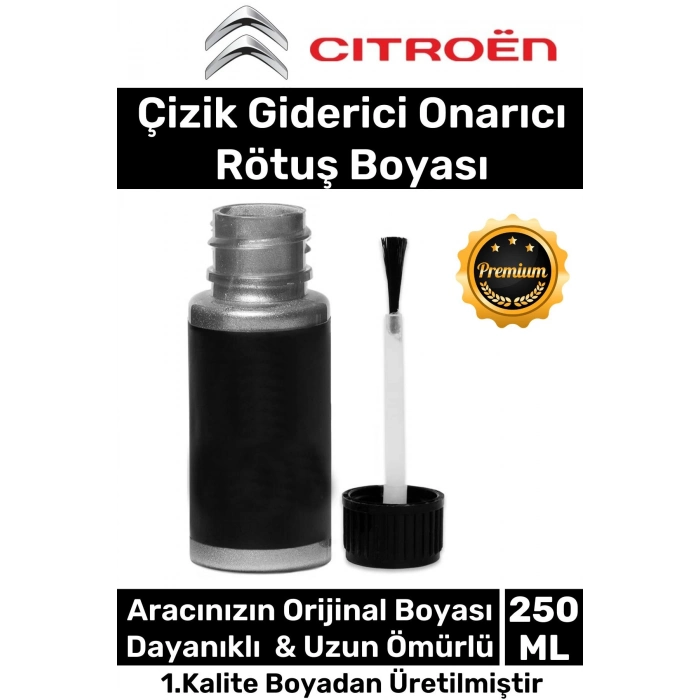 Özel Üretim Suya Dayanıklı Citroen Marka Uyumlu Çizik Taş Izi Giderici Onarıcı 250ml Oto Rötuş Boya