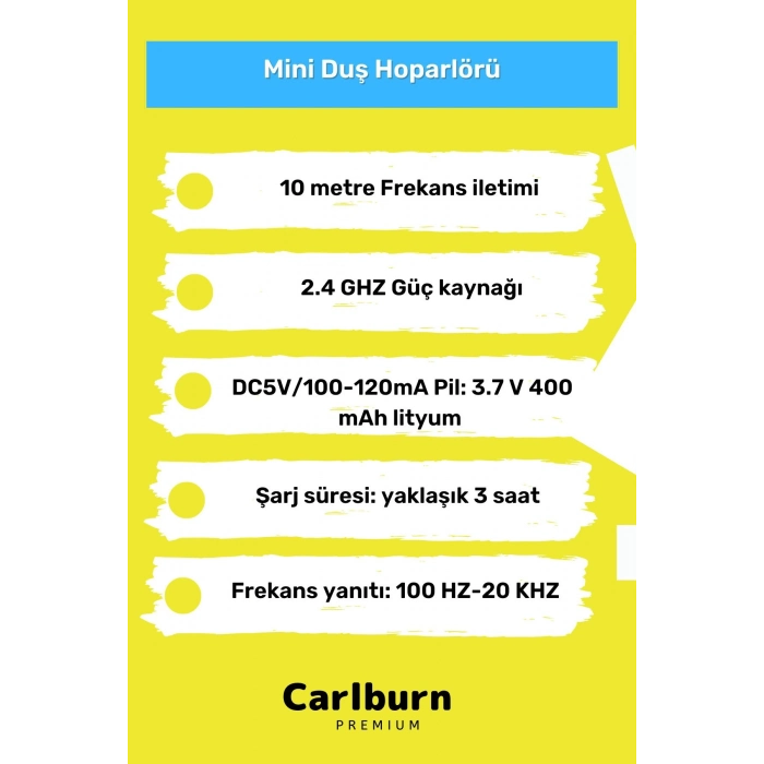 Deluxe Serisi Vantuzlu Su Geçirmez Şarjlı Mini Bluetooth Özellikli Beyaz Duş Kamp Sahil Hoparlörü
