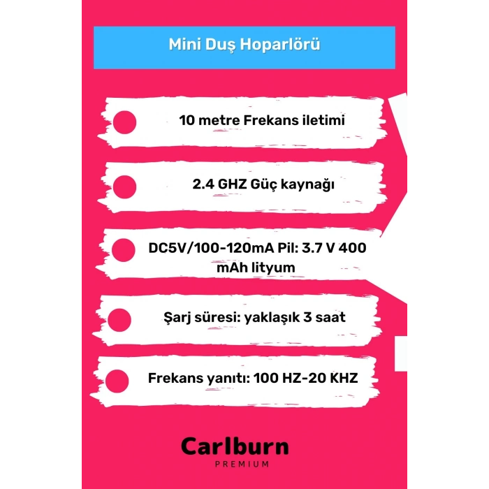 Deluxe Serisi Vantuzlu Su Geçirmez Şarjlı Mini Bluetooth Özellikli Beyaz Duş Kamp Sahil Hoparlörü