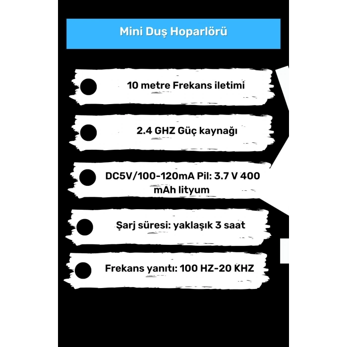Deluxe Serisi Vantuzlu Su Geçirmez Şarjlı Mini Bluetooth Özellikli Beyaz Duş Kamp Sahil Hoparlörü